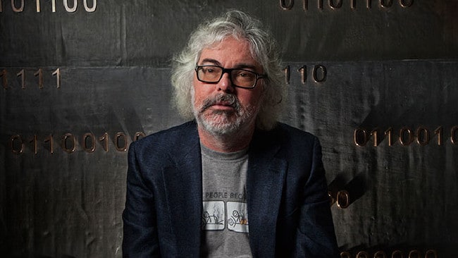 David Walsh, founder of Hobart’s Museum of Old and New Art. Picture: Remi Chauvin